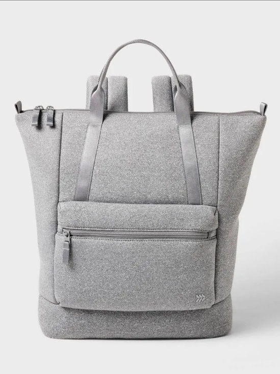 all in motion Handbags - All In Motion.  Light Gray Everyday Tote Backpack